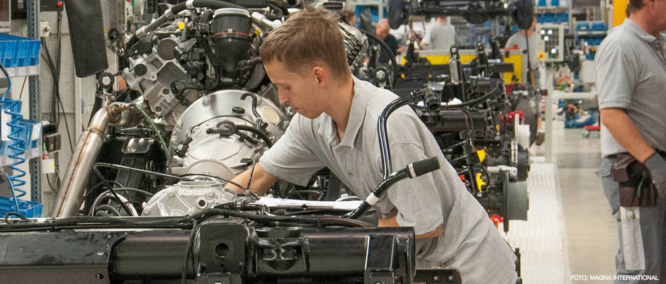 Bildelstillverkaren Magna öppnar nytt aluminiumgjuteri
